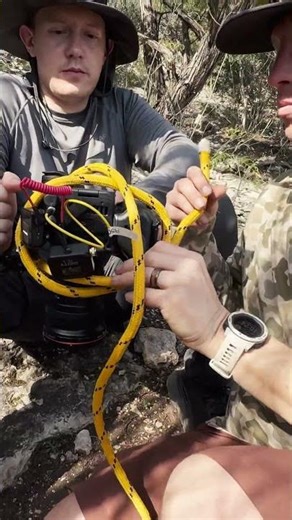 The Setup vs. the Shot #bts Filming a 30-Foot Drop Into Darkness