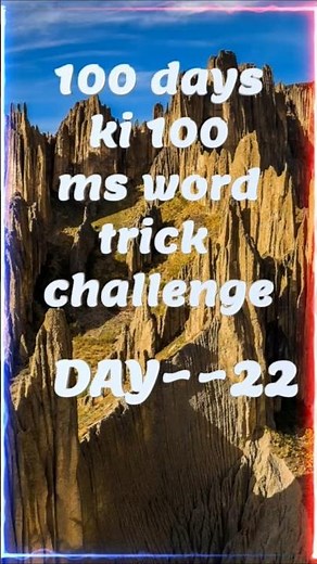 ms word tips tricks 22/100