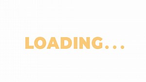 Bouncing letters 2D loading text animation. Bounce effect animated cartoon preloader, flat ui element 4K video loader motion graphic. Jumping letters download, upload progress indicator gif