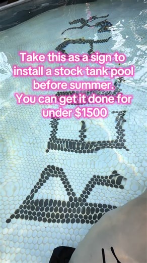 We truly love our stock tank pool so much. We are over a year in and still cannot get over how refreshing this little 2 foot deep water is. #stocktankpool #poolgirl #pool #summertime #backyard