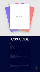 Hover Card with animations using HTML and CSS ✨ #css #html #coding | Coding with Parvez