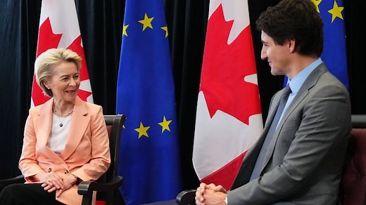 Canada-EU Summit ends in N.L. with eyes on wind, minerals and the green transition
