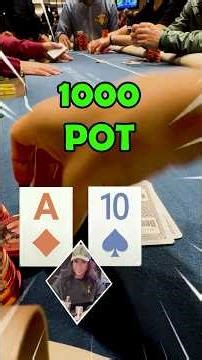 Size matters. 🃏💎 #poker #casino #bigwin