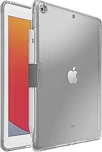 OtterBox Symmetry Clear Series Case for iPad 8/7 GEN - Single Unit Ships in Polybag, Ideal for Business Customers - Clear, Ultra-Sleek Design