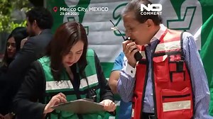 Vidéo. Exercice national de simulation de séisme à travers le Mexique