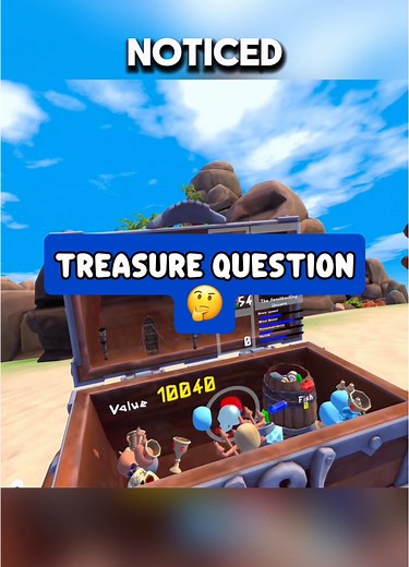 Pirate Treasure Question Game for VR Players