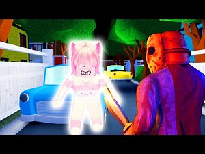 OMG! Le TUEUR ME POURSUIT dans ROBLOX 🔪 | Gameplay FR