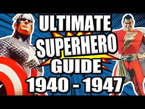 The Ultimate Superhero and Comic book Cinema Guide from 1940 to 1947 Physical Media Collecting