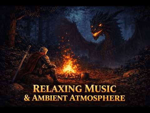Rest, Warrior… Even the Dragon Guards Your Sleep...
