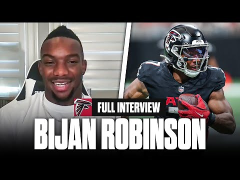 Bijan Robinson talks Falcons bounce back, Arch Manning's struggles, Texas-OU rivalry, & MORE!