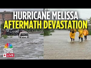Hurricane Melissa LIVE: Storm Hits Cuba With 120mph Winds | Jamaica Declared Disaster Area | N18G