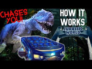 This Animatronic HUNTS YOU DOWN | How It Works: Jurassic World Adventure