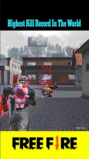 Record for most kills #ffshorts #ffviral #facts #totalgaming