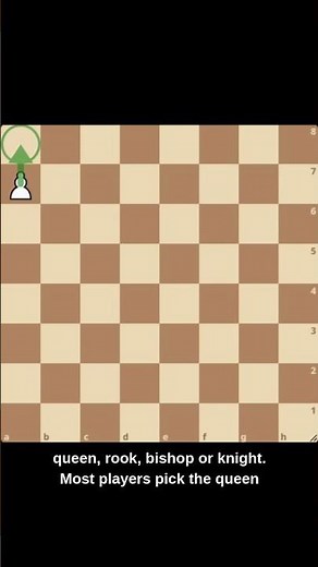 Why Pawns Become Queens