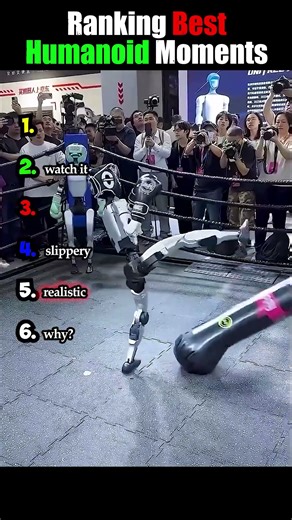 Ranking Epic Robot Fails Moments 😅😅 #bestmoments #funny #failgag #robot