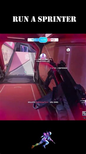 Run a Sprinter (SPLITGATE RELOADED GAMEPLAY) #gaming #splitgate #fps