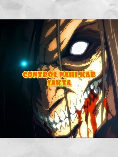 Eren Yeager ke 5 Titan Forms 🤯 | Attack on Titan Final Evolution #anime #attackontitan #erenyeager