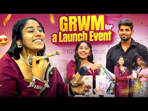 GRWM 😍 for a Launch Event 💫 | Shoot Day Vlog | Maddy & Candy 🍭