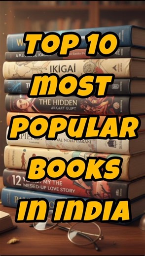 Top 10 Most Popular Books in India (2026 Edition)📚