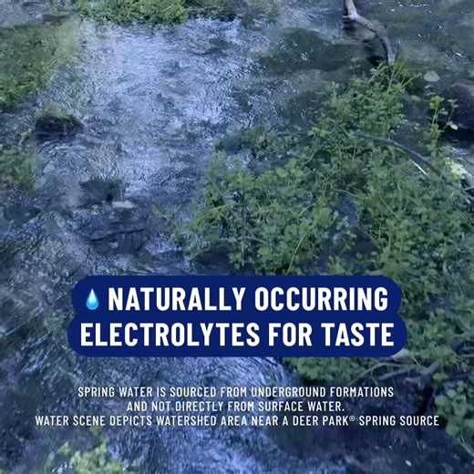 Spring water done right. | Deer Park Natural Spring Water | Facebook