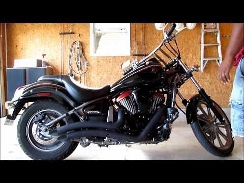 vulcan custom 900 before and after new exhaust