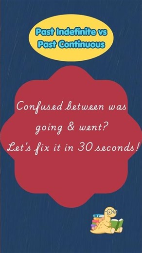 Past Indefinite vs Past Continuous 🤯 | Stop Confusing These Tenses! #brightfuture #tenses