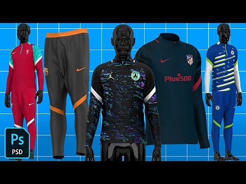 How to Use Our Tracksuit Mock-up Template in Photoshop