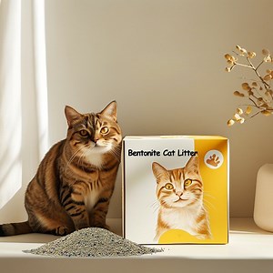 [Hot Item] Natural Bentonite Cat Litter Fast Clumping Action Superior Odor Neutralizing and Dust-Free Formula