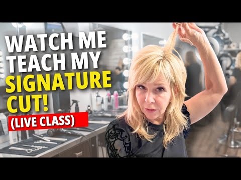 Live Cutting Class | Breaking Down My Signature Technique