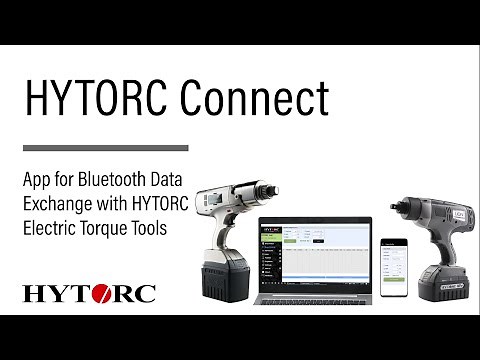 Smart Bolting Technology - The HYTORC Connect App