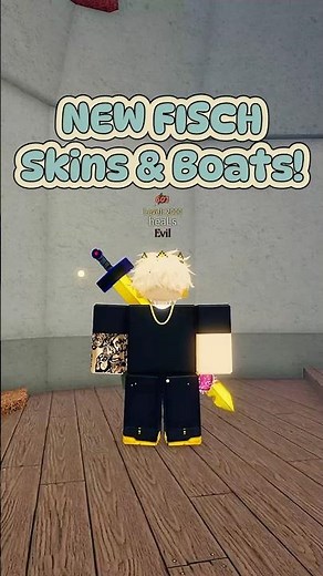 Wrath of Olympus FISCH Skins & Boats! 🎣 #roblox #fisch