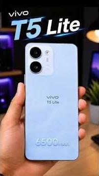 Vivo T5 Lite 5G Launching with 50MP camera - India Launch & Price