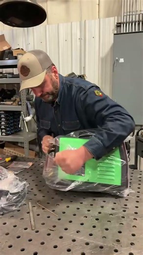 We needed a handheld plasma cutter today! Harbor Freight for the win. #chiassonsmoke