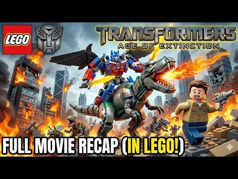 LEGO Transformers: Age of Extinction (2014) | Full Movie Cinematic Animation