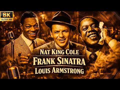 Jazz Songs 50s 60s 70s🎷Nat King Cole, Frank Sinatra, Louis Armstrong: Unforgettable, Cheek To Cheek🎶