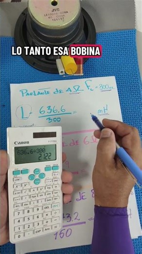 Simplified formula for calculating the Low Pass coil