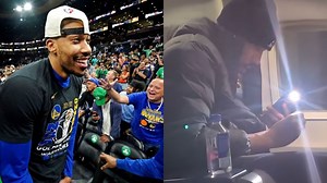 "More locked in than any warriors tonight": NBA fans hilariously remark at Porter Jr. gazing championship ring while Warriors get smoked