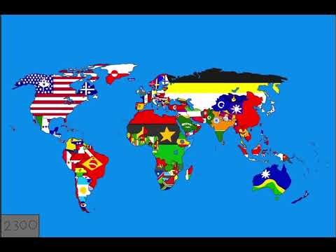 Alternative Future Of The World Map (2026 - 3026)