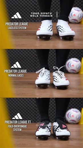 Fittingg check dari 3 versi Adidas Predator sob! 🔥 #sepatuoriginal #sportiid