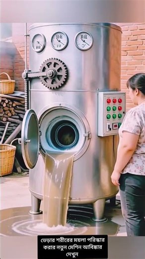 🚀 New technology in agriculture: Modern sheep cleaning machine
