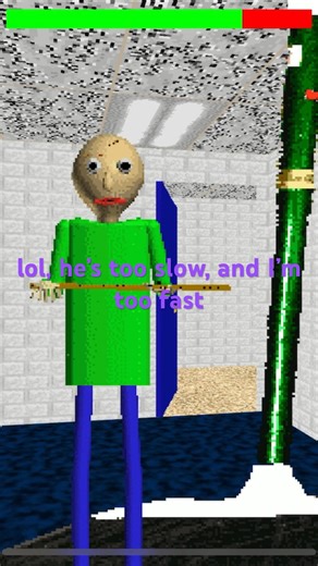 A cool way to juke Baldi on the broom