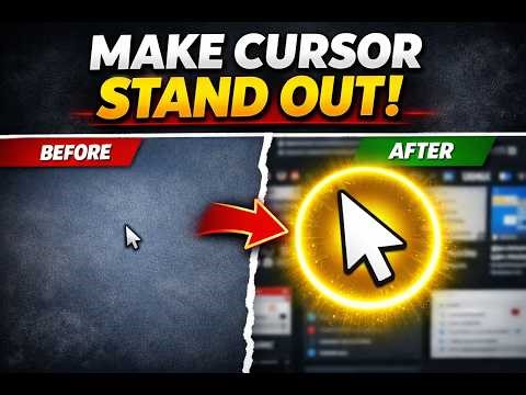 How to Highlight Mouse Cursor on PC (2026 Easy Guide) 🔥