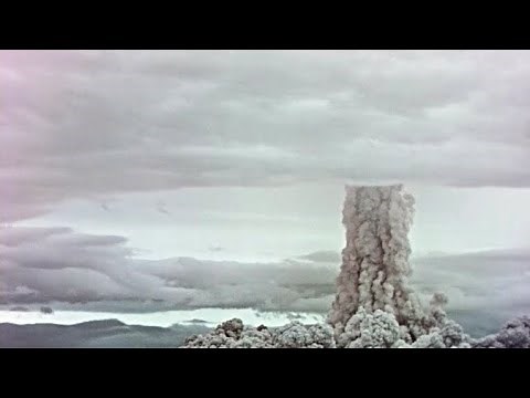 Soviet Tsar bomba test. Declassified film in HQ