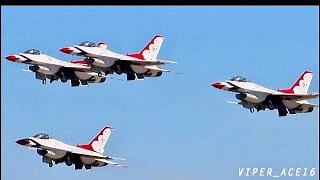 USAF Thunderbirds Take Flight in Houston