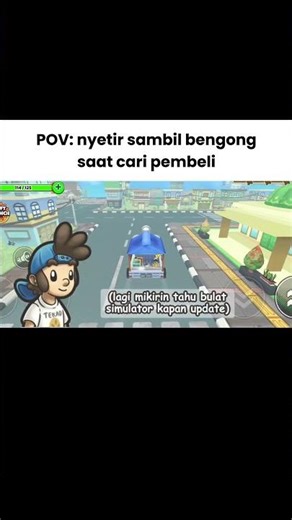 Akang saat mode auto pilot 🛻 #tahubulat #tahubulatsimulator