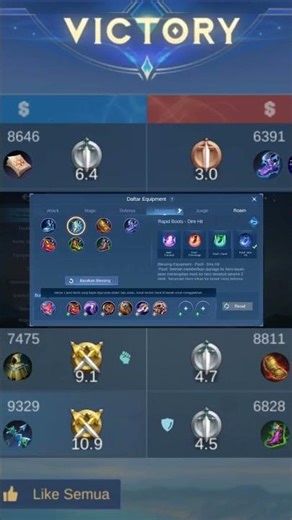 saber roam build settings #mobilelegends #tamagaming #mlbb #saber