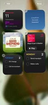 iPhone widget stack hack