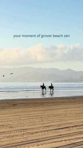 Sand, surf, and a slower pace. That’s the Grover Beach way. 💙 | Visit Grover Beach
