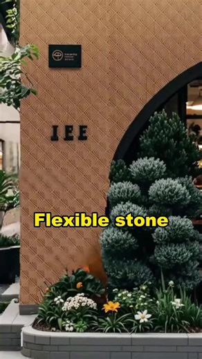 Flexible stone is an essential quick-installation material for construction projects. #flexiblestone #flexstone #buildingmaterials #harmercoverings #harmercoveringsquality