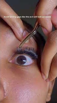 How to apply cluster lashes tutorial for beginners